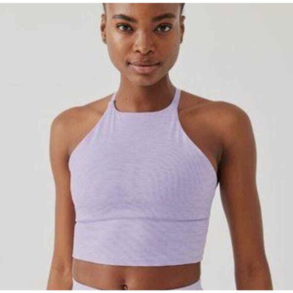 Outdoor Voices Tech Sweat Criss Cross Wisteria Purple Size XS Adjustable - Picture 1 of 7
